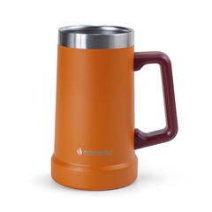 Caneca Térmica Aço Inox 709Ml Beach Tennis Lovers Alma Genius - Foto 2