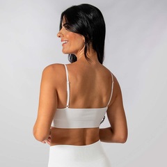 Conjunto Fit Short E Top Alça Regulavel Alma Genius Feminino - Foto 5