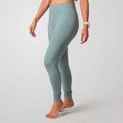 Conjunto Fitness Calça E Cropped Canelado Alma Genius Feminino - Foto 5