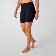 Conjunto Fitness Short E Cropped Canelado Alma Genius Feminino - Foto 6