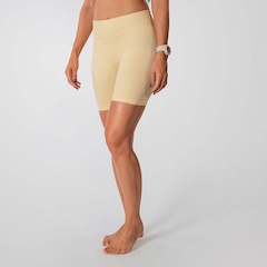 Conjunto Fitness Short E Top Alça Canelado Alma Genius Feminino - Foto 5