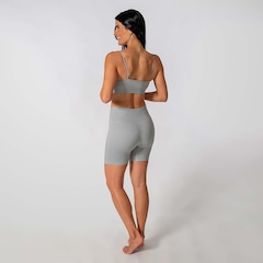 Conjunto Fitness Short Top Alça Regulavel Alma Genius Feminino - Foto 3