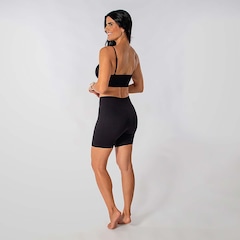 Conjunto Short Top Alça Regulavel Canelado Alma Genius Feminino - Foto 3
