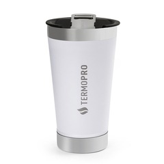 Copo Térmico Aço Inox Com Tampa E Abridor 500Ml Alma Genius - Foto 2