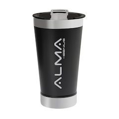 Copo Térmico Inox Com Tampa Abridor 500Ml Alma Genius - Foto 1