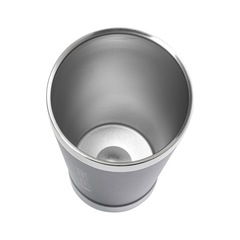 Copo Térmico Inox Com Tampa Abridor 500Ml Alma Genius - Foto 4
