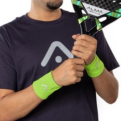 Par Munhequeira de Pulso Fitness Alma Genius - Foto 4