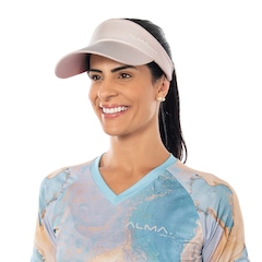 Viseira Esportiva Fitnes Beach Tennis Alma Genius - Foto 3