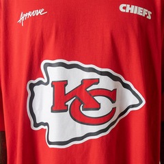 Camiseta Huge Oversized Masculina Approve x NFL II Chiefs - Foto 4