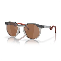 Óculos de Sol Unissex Oakley HSTN Prizm Tungsten - Foto 2