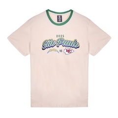 Camiseta Masculina New Era NFL Game Sao Paulo 2025 - Foto 1
