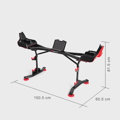 Estante de Suporte da Barra Regulável Bowflex SelectTech 2080 - Foto 4