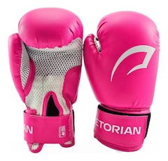 Kit Saco De Pancada + Luva Boxe Muay Thai 6OZ Infantil - Pretorian - Foto 4