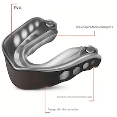 Protetor Bucal Gold Sports Slim Fit IV em EVA - Foto 2