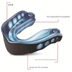 Protetor Bucal Gold Sports Slim Fit IV em EVA - Foto 2