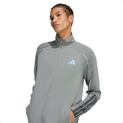 Agasalho Masculino Adidas 3 Listras Stadium TS - Foto 4
