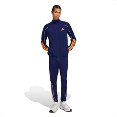 Agasalho Masculino Adidas 3 Listras Stadium TS - Foto 1