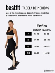 Calça Legging Enfim Feminina Malwee Recorte Lateral - Foto 4