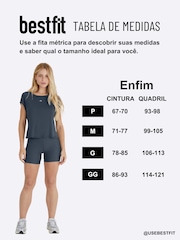 Short Feminino Enfim Malwee Estampado - Foto 3