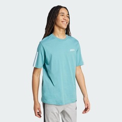 Camiseta Adidas Gráfica Script Tee Masculina - Foto 4