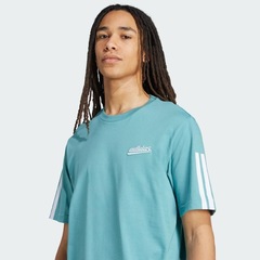 Camiseta Adidas Gráfica Script Tee Masculina - Foto 5