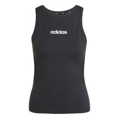 Camiseta Regata Adidas Essentials Linear Slim Feminina - Foto 1