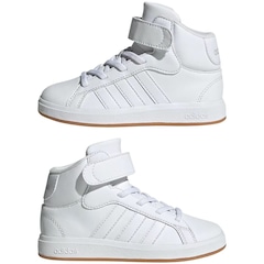 Tênis Infantil Adidas Grand Court Mid - Foto 5