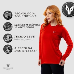Camiseta Feminina Uv Manga Longa Térmica Performance Wear - Foto 2