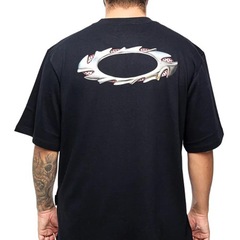 Camiseta Oakley Ellipse Sharp Metal SM26 Masculina - Foto 2