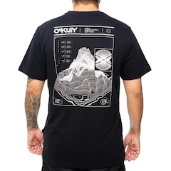 Camiseta Oakley Topography Map SM26 Masculina - Foto 2