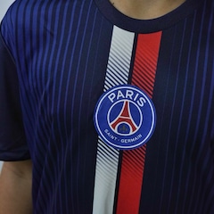 Conjunto PSG Símbolo Mini Craque - Camisa + Shorts Braziline - Infantil - Foto 3
