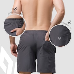 Kit 3 Bermudas Masculina Dry Fit Elastano Performance Wear - Foto 4