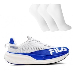 Tênis Fila Racer Speedzone Masculino + 3 Pares de Meias - Foto 1