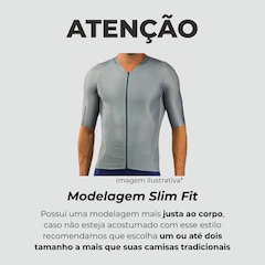 Camisa Manga Longa ciclismo ERT Elite Alpe D'Huez slim fit Unissex - Foto 2