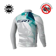 Camisa Manga Longa ciclismo ERT Elite Alpe D'Huez slim fit Unissex - Foto 3
