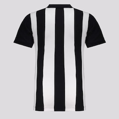 Camiseta Santos 2010 Retrô Mania Listrada Masculina - Foto 3