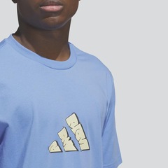 Camiseta adidas Grafica 90s 3-Bar Feminina - Foto 5