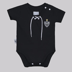 Body Do Atlético Mineiro Vintage Infantil - Foto 1