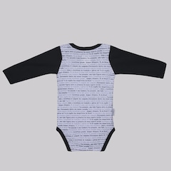 Body Manga Longa Corinthians Frases Infantil FutFanatics - Foto 2