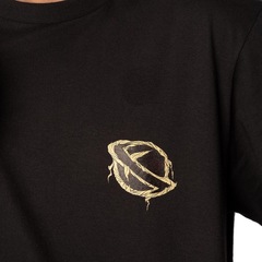 Camiseta Lost Saturn Zombie SM26 Masculina Preto - Foto 3