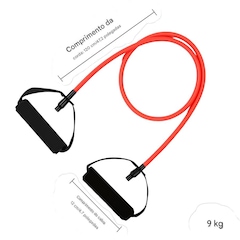 Extensor Elástico Gold Sports Force Pro Tensão 3,5 kga a 13,6 Kgs - Foto 2