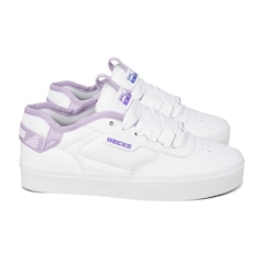 Tênis Hocks Flat Core Lilac Unissex - Foto 3