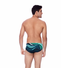 Sunga Masculina Speedo Clássica Waves - Foto 4
