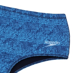 Sunga Masculina Speedo Tradicional Deep Map - Foto 5