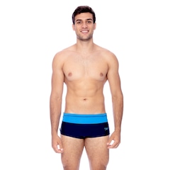 Sunga Speedo Masculina Tradicional Color Block - Foto 1
