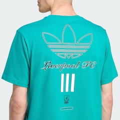 Camiseta Liverpool FC Icones Arquibancada adidas Masculina - Foto 6