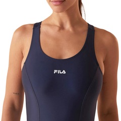 Maiô Fila Long Twice - Feminino - Foto 4