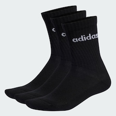 Meia adidas Unissex C Lin Crew - 3 Pares - Foto 3