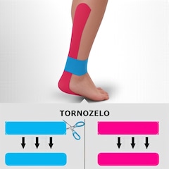 Bandagem Elástica Gold Sports Adesiva Neuromuscular - Foto 7