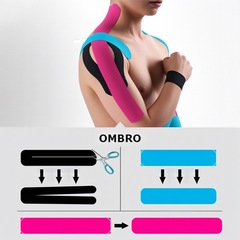 Bandagem Elástica Gold Sports Adesiva Neuromuscular - Foto 6